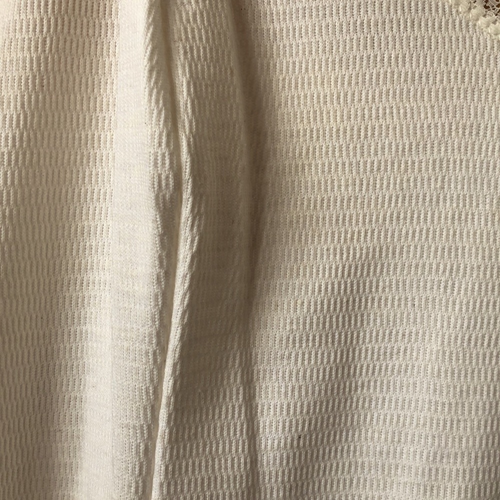 Vintage Polyester Cotton Stretch Thermal Slip XL - Picture 4 of 6